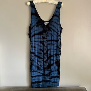 Kenzie Blue Tye Dyed Sleeveless Women’s/Ladies Tunic